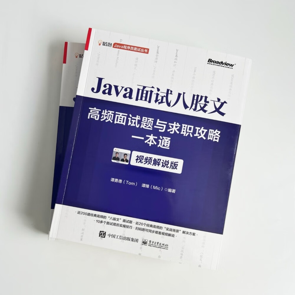 Java面试八股文:高频面试题与求职攻略一本通(视频解说版)(博文视点出品)
