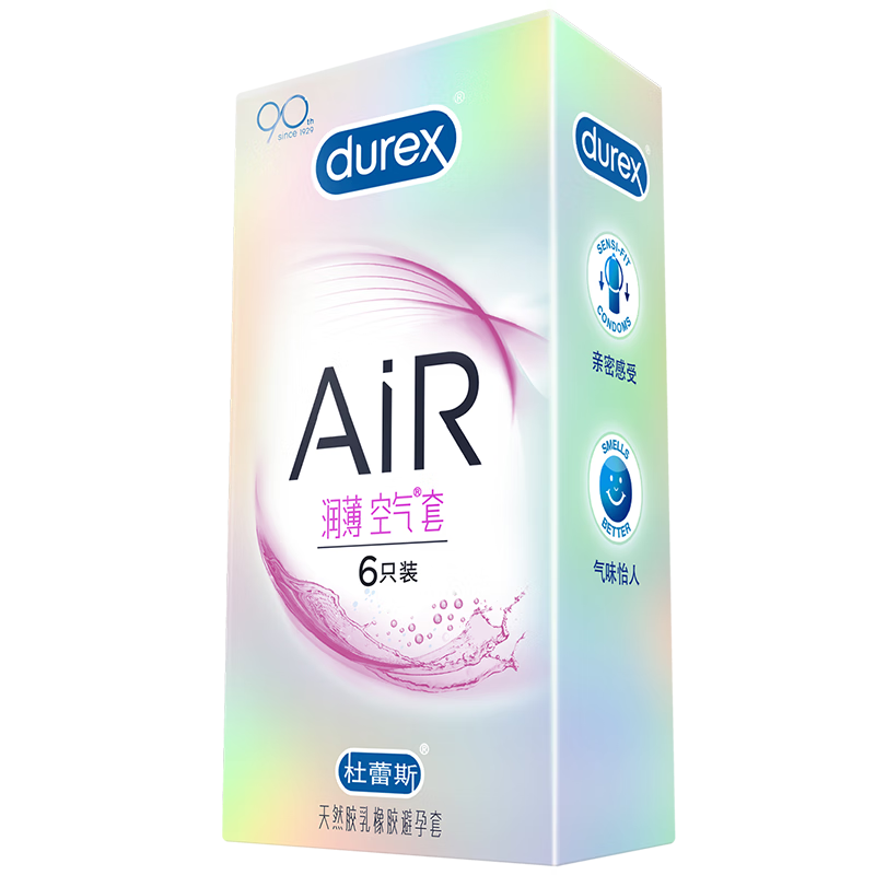 ����˹��durex��AiR�����Წ������һ������ �����׳�������������Ů�ð�ȫ����Ȥ AIR������6ֻ�󱡿�����6 59.9Ԫ