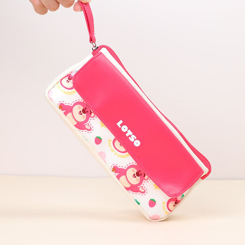 迪士尼卡通印花笔袋小学生可爱高颜值大容量文具收纳男孩多功能轻便