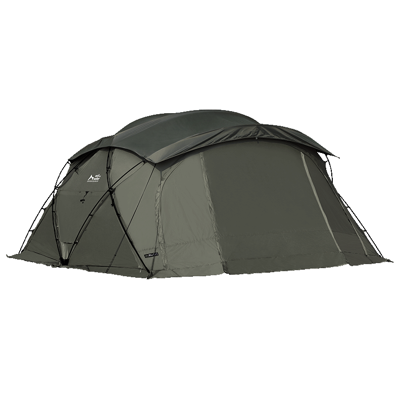 狼行者 球形帐篷防风防雨野营露营装备过夜球形 墨绿色 450*370*215cm
