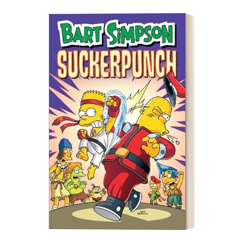 预售 bart simpson - suckerpunch 英文原版 辛普森一家漫画 傻瓜