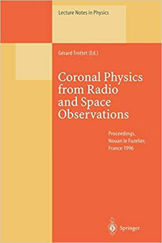 预订 coronal physics from radio and space observations