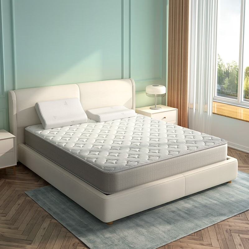 穗宝(symbol) 穗宝床垫防螨乳胶床垫人棉独袋整网弹簧护脊椰棕席梦思 