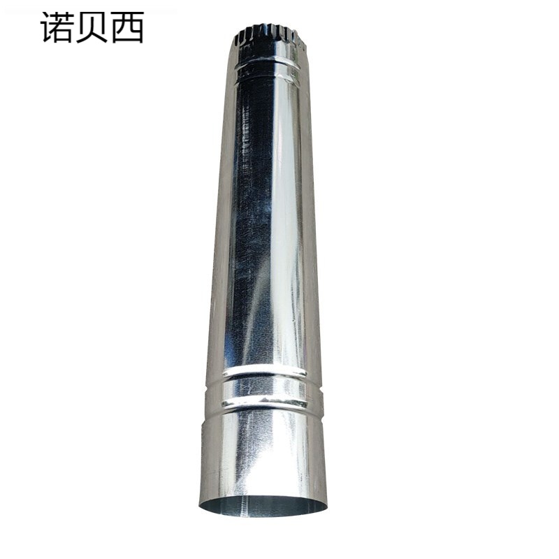 烟筒排烟管弯头炉子柴火灶烟囱白铁皮镀锌管加厚三通 10厘米特厚(特硬