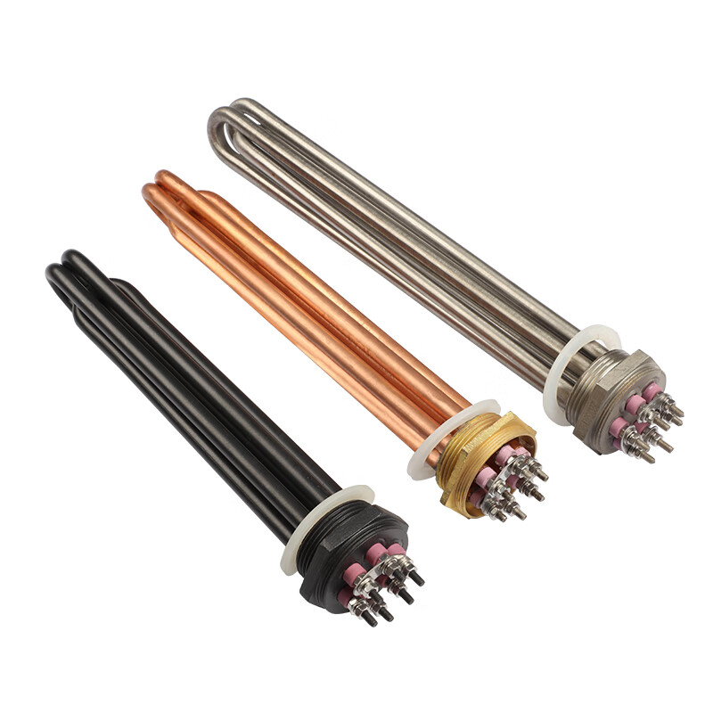 不锈钢工业锅炉大功率导热油电加热管dn50工程水箱加热棒220/380v 304