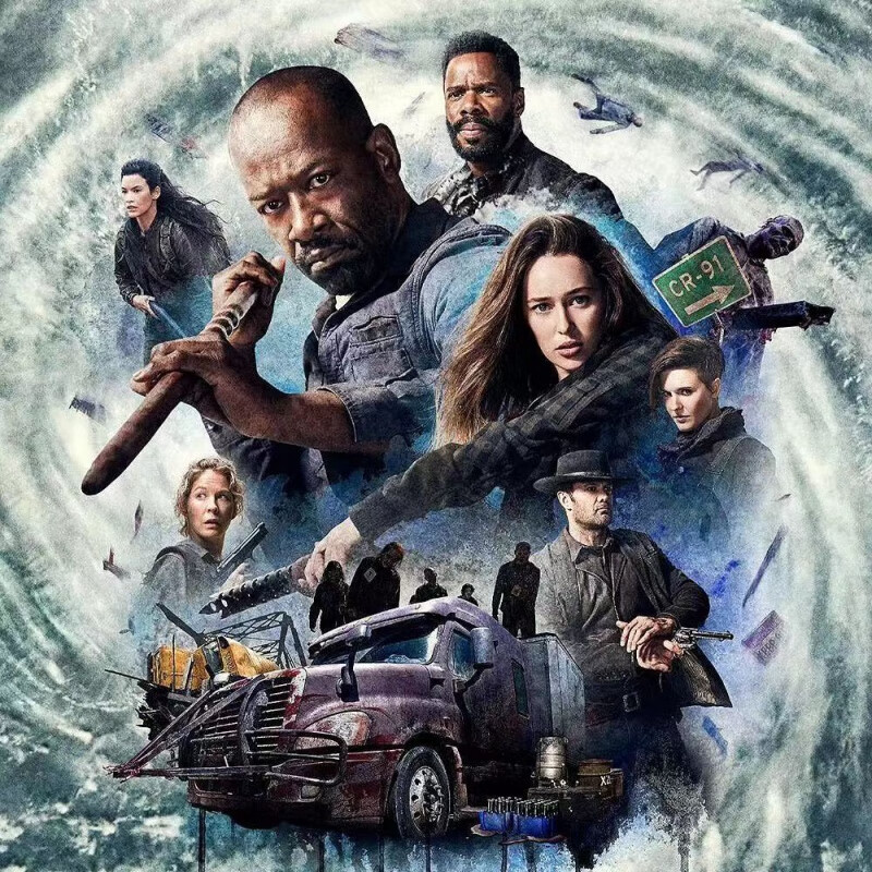 僵尸版国度5季64g电影u盘电脑手机type-c 64g行尸之惧7季 僵尸国度5季