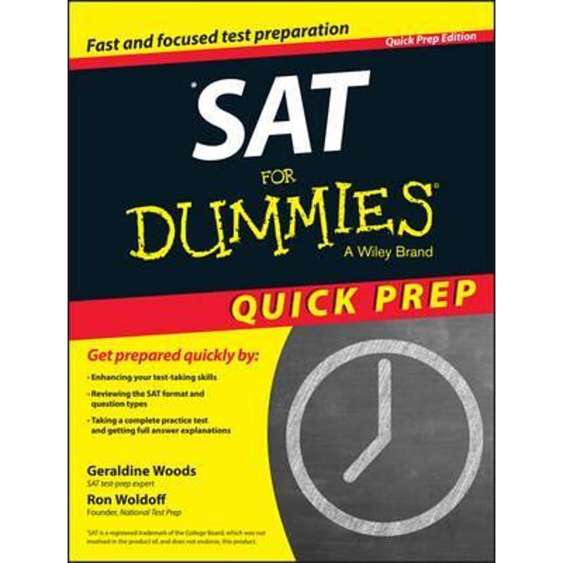 预订SAT For Dummies 2015 Quick Prep