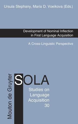 预订 development of nominal inflection in first language