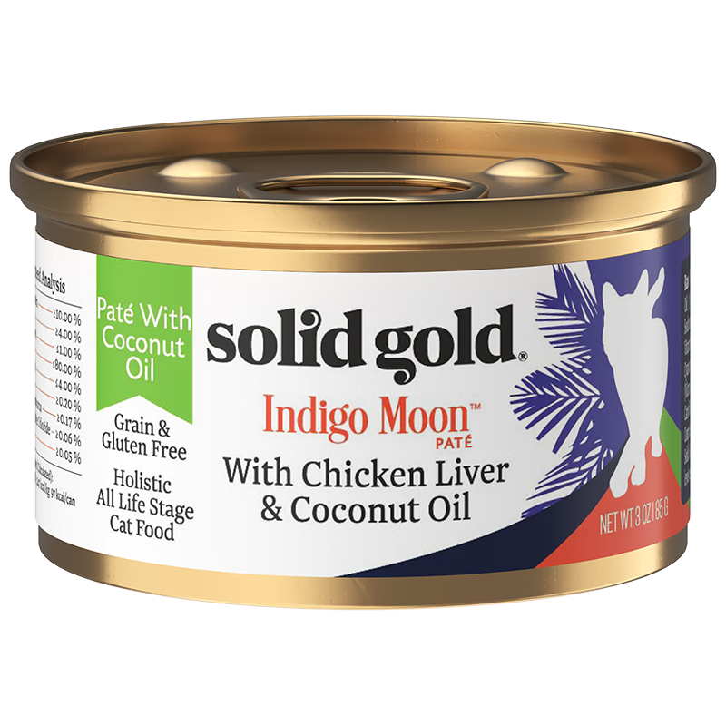 素力高（SolidGold）进口主食级猫罐头湿粮 鸡肝 椰油美毛 高肉量 补水 85g