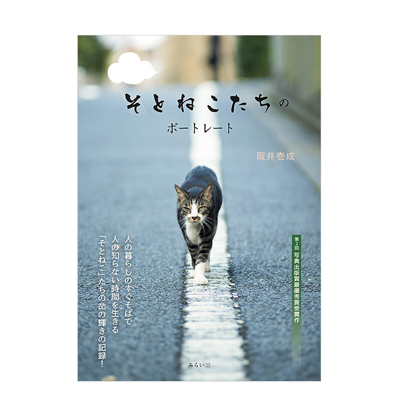 【现货】野猫肖像 日文原版 そとねこたちのポ—トレ—ト 阪井壱成