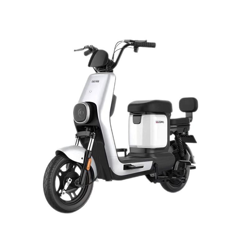 宝岛电动车新款新国标N5成人电动自行车48V电瓶车可提出充电可上牌 塔肤白配30A锂电池·可提充电