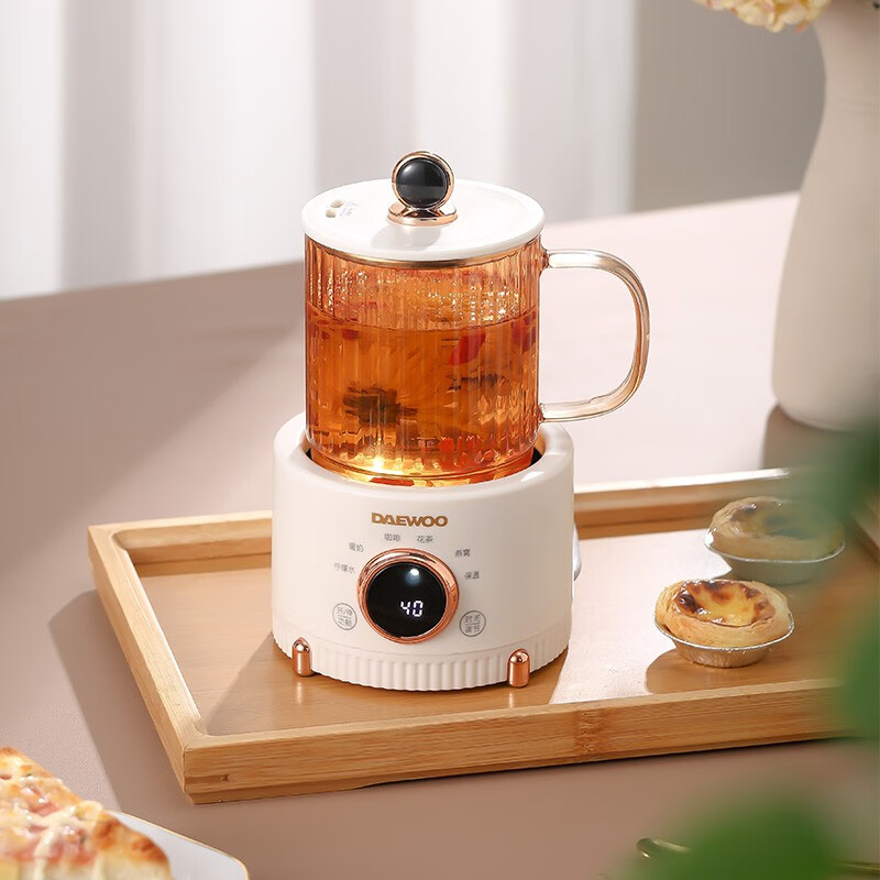 大宇(daewoo)迷你养生办公室家用多功能养生杯y01 y01布丁白