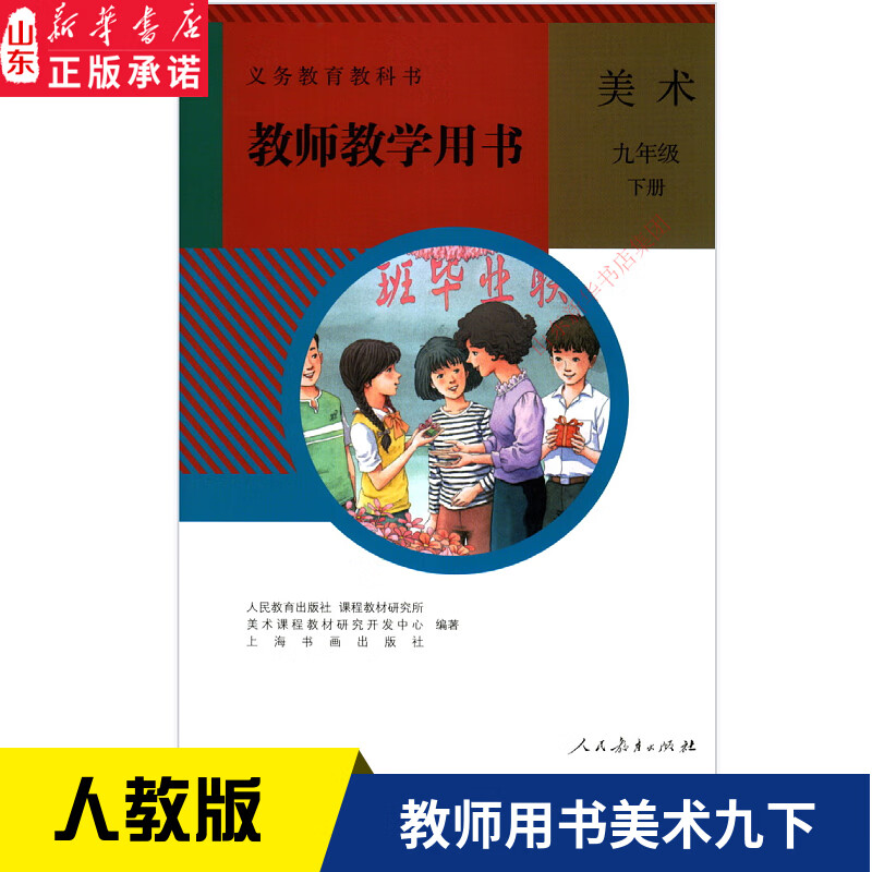 中学教师教学用书美术九年级下册人教版教参