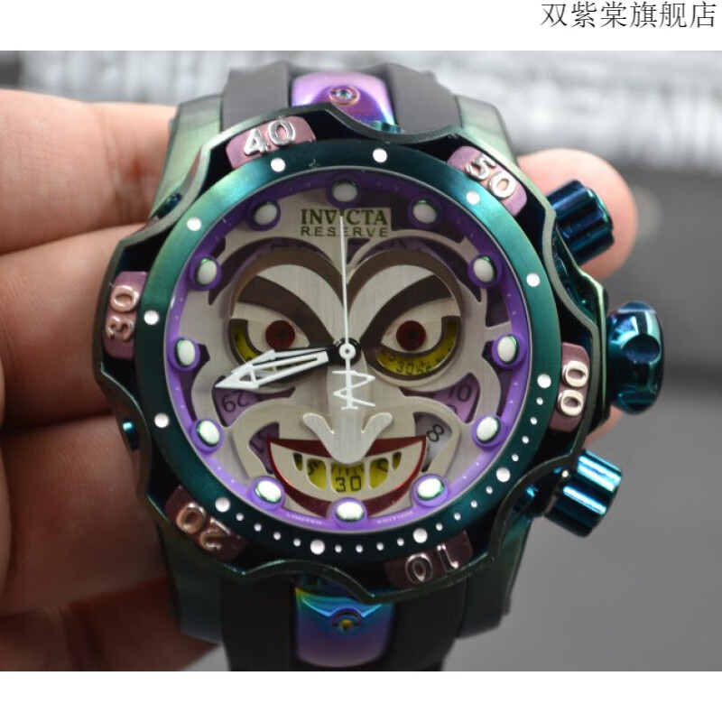 因维克塔小丑联名手表英佛他 invicta因维克塔 dc comics joker小丑