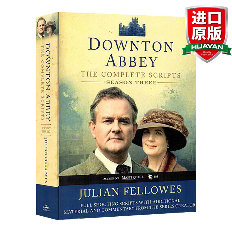 downton abbey script book season 3 英文原版小说 唐顿庄园第三季