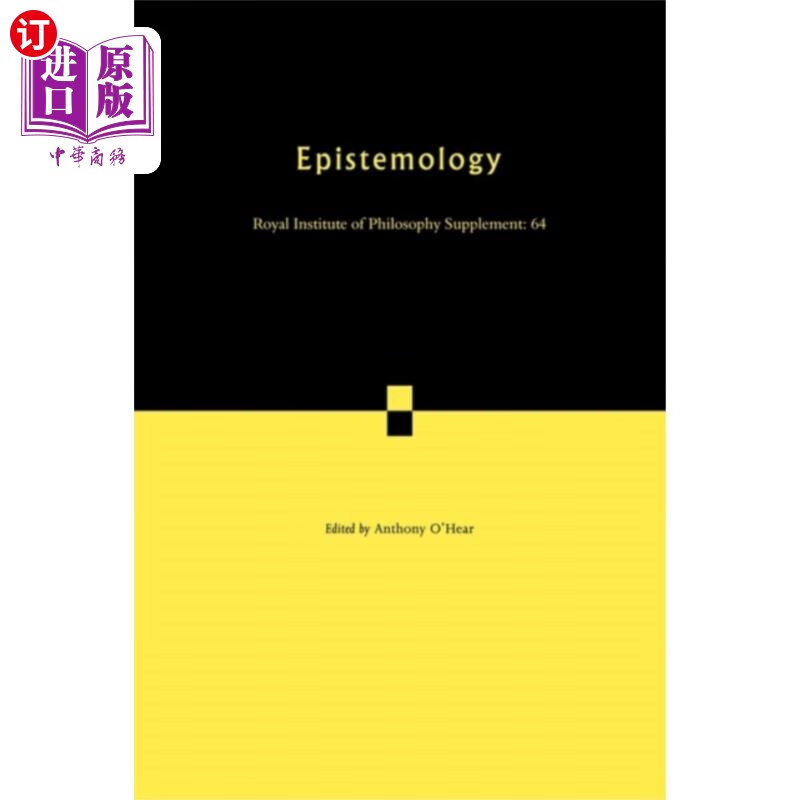海外直订Epistemology 认识论