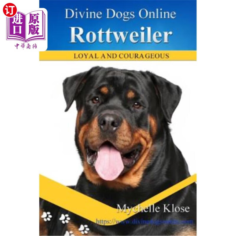 海外直订rottweiler 罗特韦尔犬