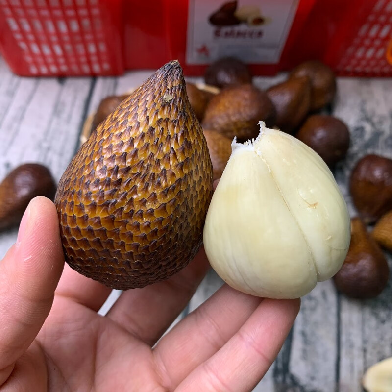 印尼蛇皮果4斤新鲜进口稀有水果当季热带水果记忆果 一箱4斤