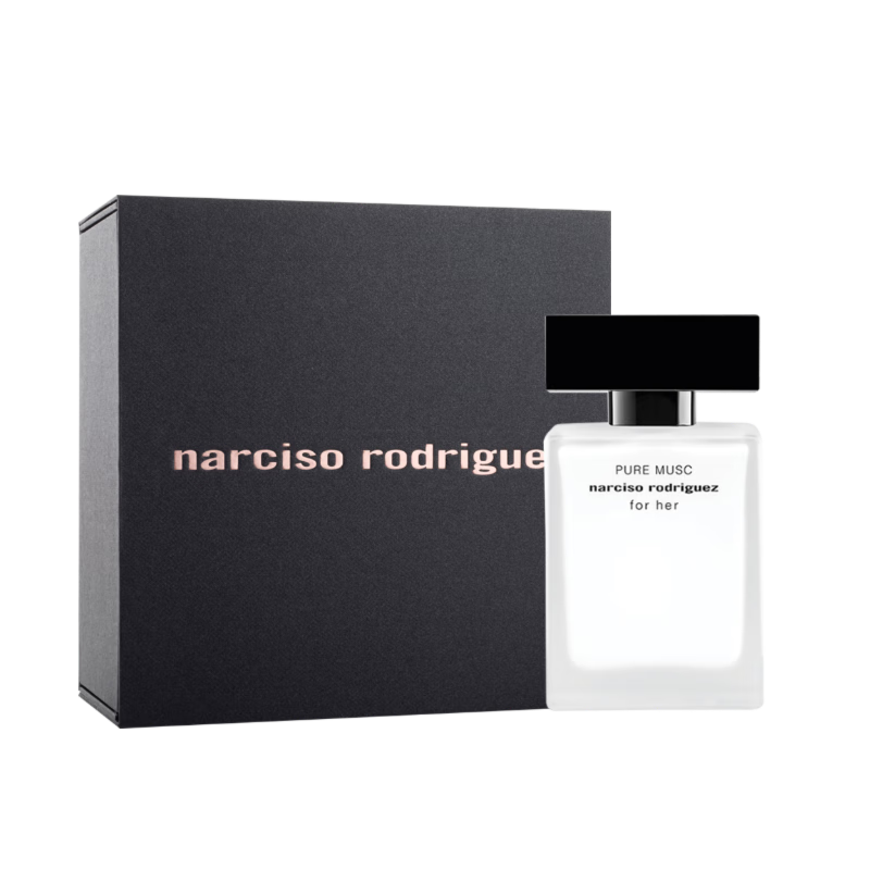 纳西索·罗德里格斯（Narciso Rodriguez）for her女士淡香精30ml礼盒杨紫同系列白胖子白瓶送女友生日礼物