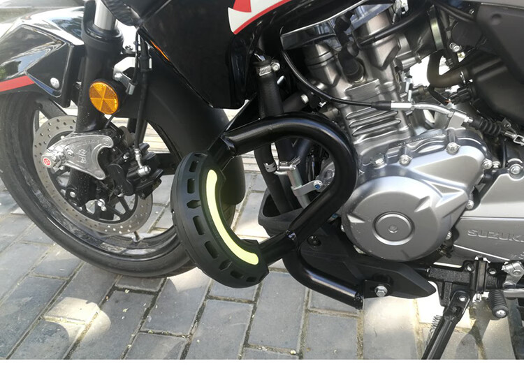 铃木250gsx实用改装,铃木gsx250改装 适用铃木gsx250r改装dl250骊驰gw250a保险杠护杠后扶手防摔 dl250下杠