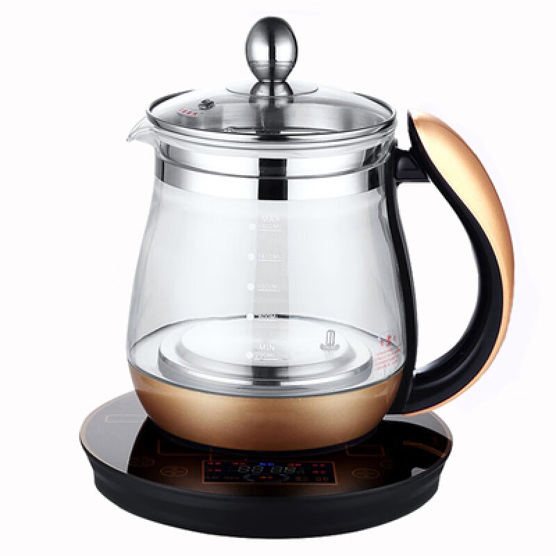 先科电水壶 sast先科801d养生壶多功能电热水壶花茶药膳壶食品级玻璃