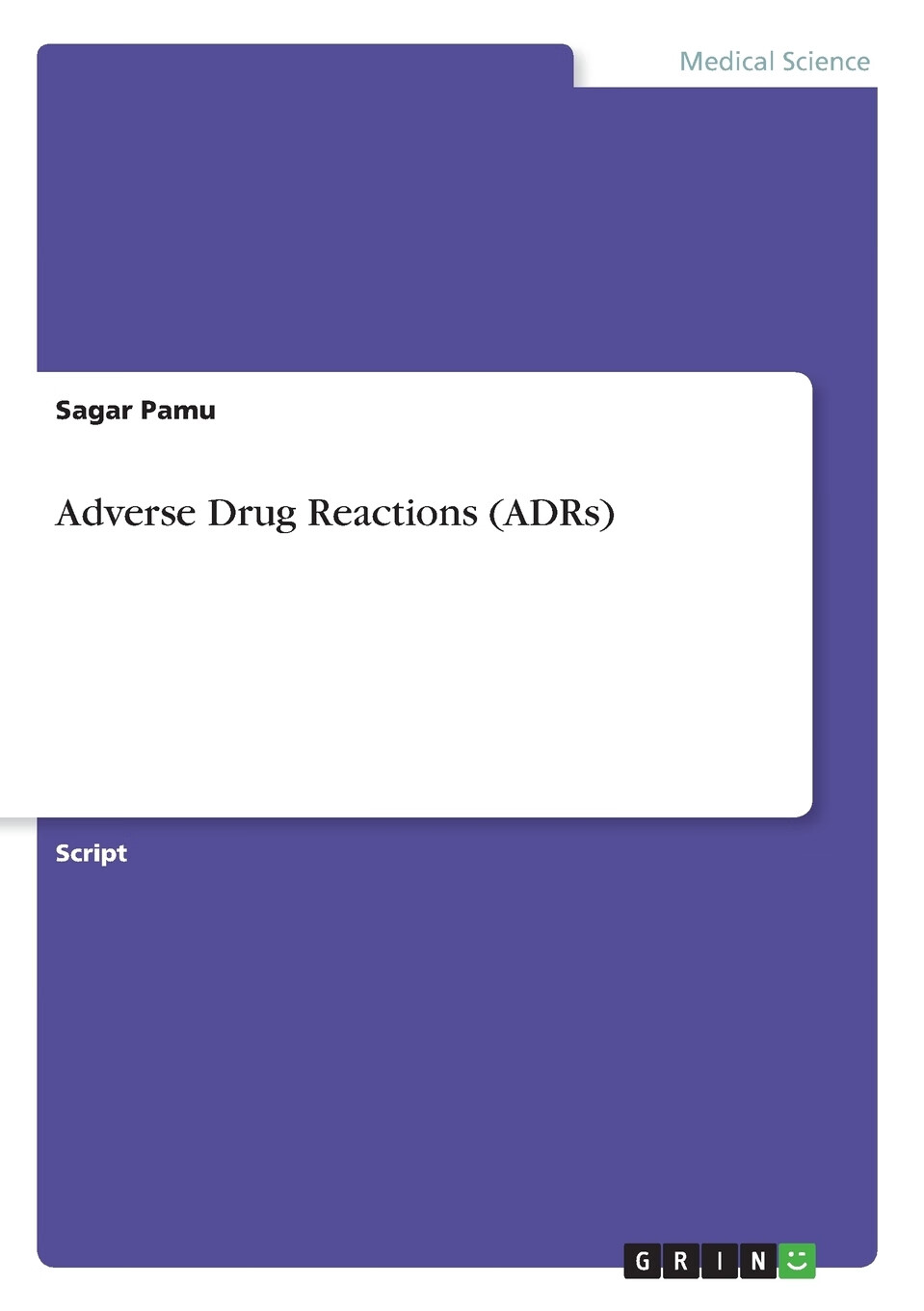 【预售 按需印刷】adverse drug reactions (adrs)