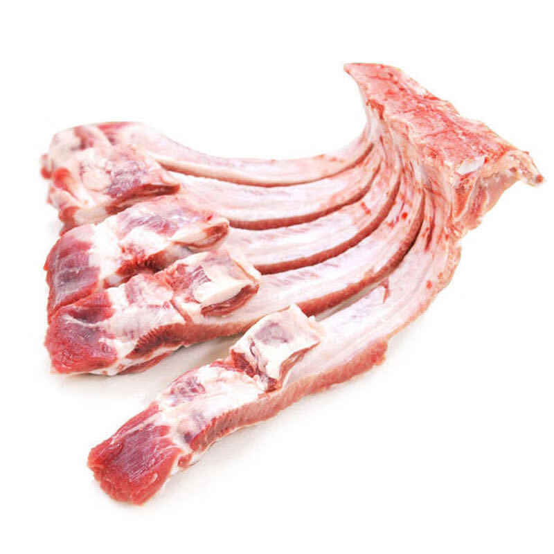 新鲜猪肋排黑猪排农家散养猪排猪小排排骨前排肋冰冻 腾旺纳跃 带箱子