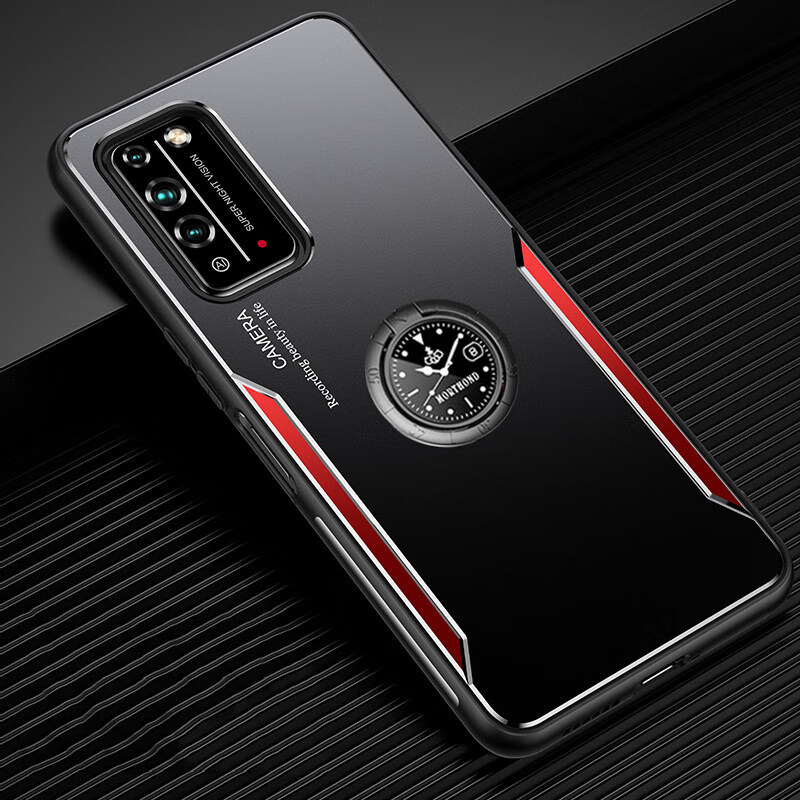 华为畅享20se手机壳金属畅享20保护套男时钟磁吸指环支架软边ppa-al20