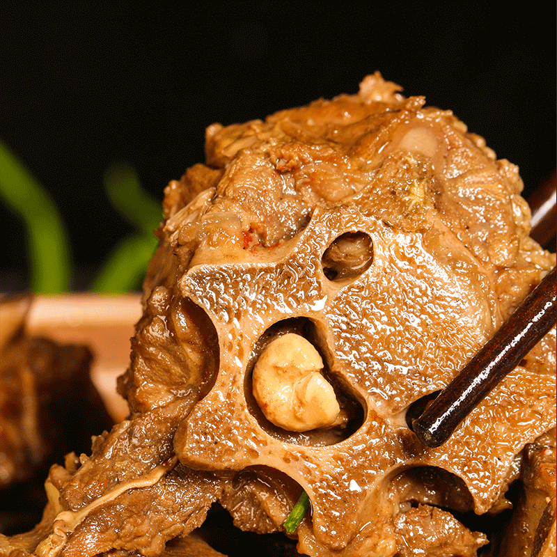 莫小小莫【拍2件更划算】老北京羊蝎子火锅1.6斤加热即食方便速食预制菜快 羊蝎子火锅微辣 800g /袋