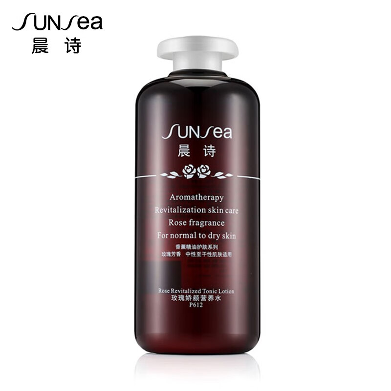 晨诗（sunsea） 森林雅舍晨诗玫瑰娇颜营养水深层锁水保湿温和玫瑰水500ml P612