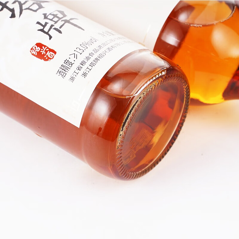 塔牌 绍兴特产黄酒礼盒 五年陈元红花雕酒干型 糯米酒 500mL 6瓶 整箱装