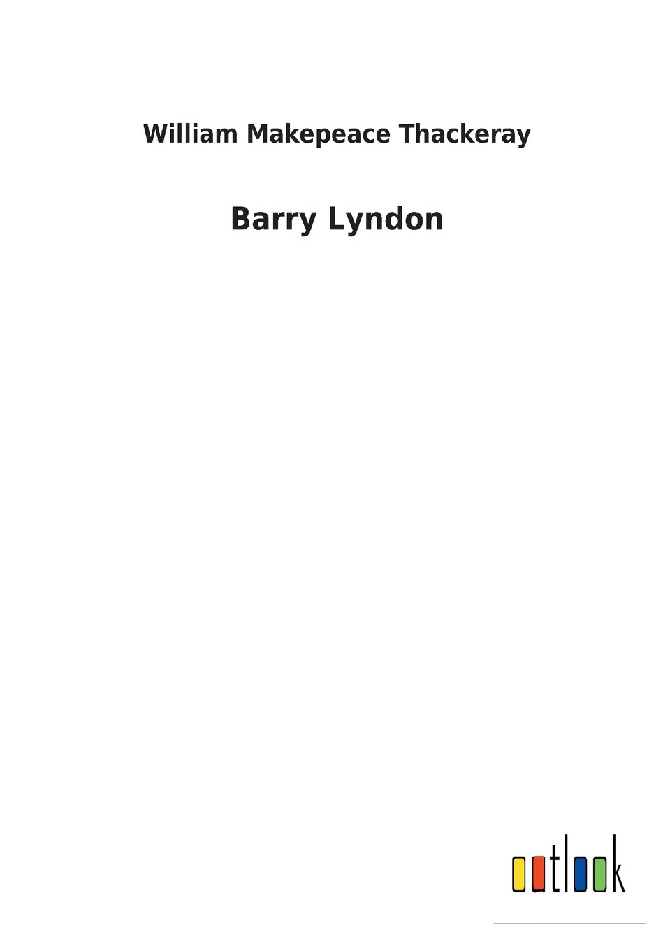 【预售 按需印刷】barry lyndon