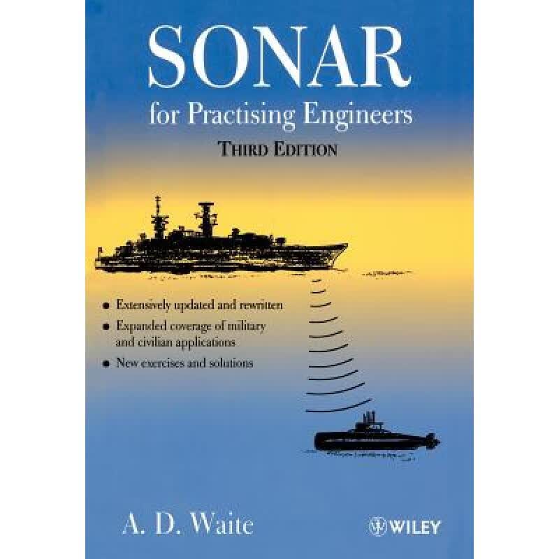 预订 Sonar For Practising Engineers 3E [Wiley电子电气工程]