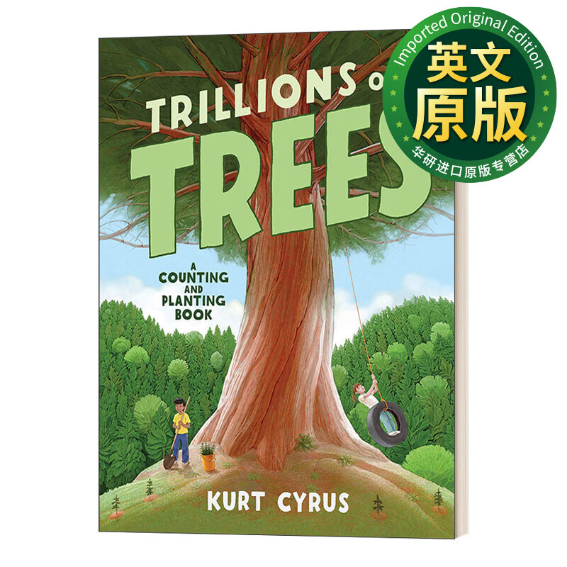 trillions of trees 英文原版 万亿棵树 精装 儿童绘本 故事图画书