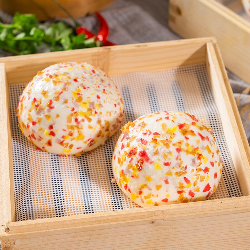 七彩麦酪包 燕麦包子 810g/9个装 光头佬联圣 儿童健康早餐 燕麦馅麦