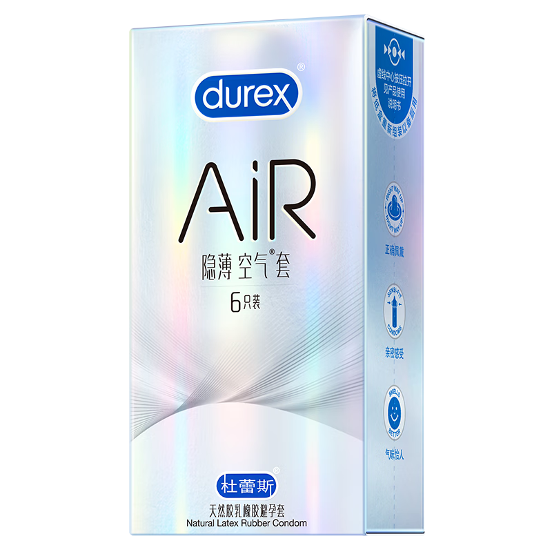 ����˹��durex��AiR�����Წ������һ������ �����׳�������������Ů�ð�ȫ����Ȥ AIR��������6ֻ����������6 59.9Ԫ