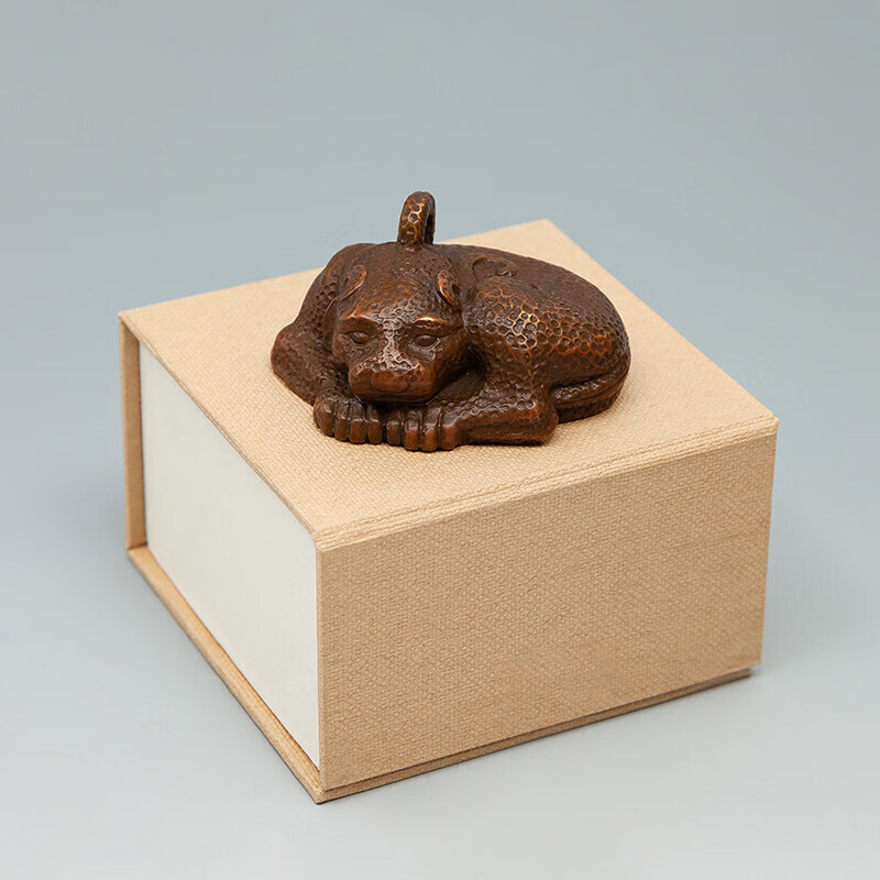 藏慧阁  文房四宝书法送奶奶国画宣纸创意青铜器金兽镇纸用品压纸压书