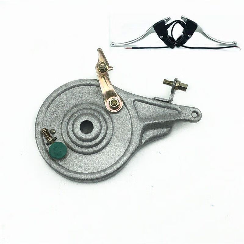 诚迈电动车后刹车片总成改装100型后涨闸90型涨刹带锁防盗涨闸总成刹