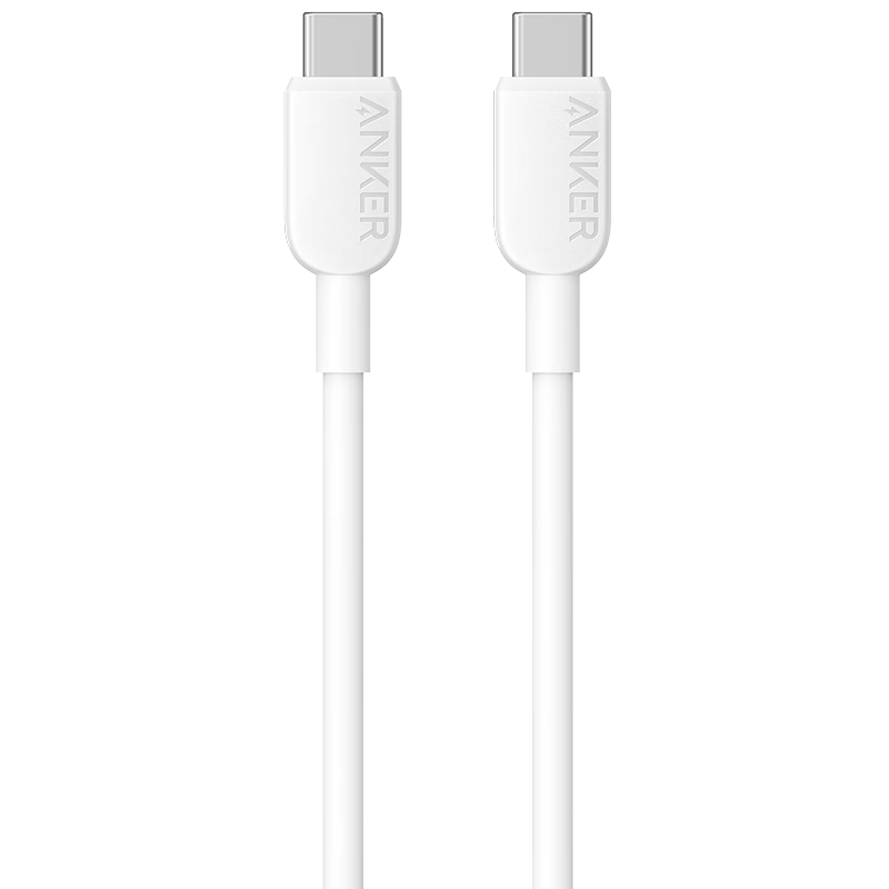 ANKER���� ƻ�������˫ͷtype-c ����iPhone17/16/15promax�ֻ�iPad/Mac���Ի�ΪС�׿��������0.9m�� 17.91Ԫ(������)