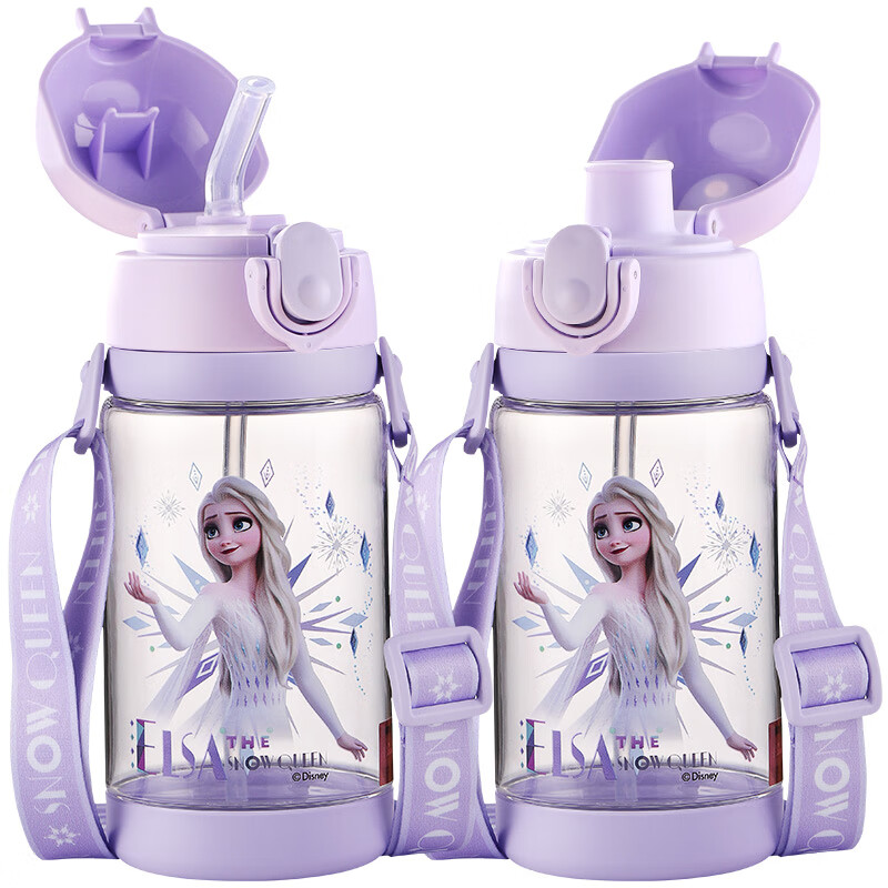 迪士尼（Disney）儿童吸管杯夏季小学生直饮喝水壶幼儿园男女户外便携防摔塑料杯子怎么看?