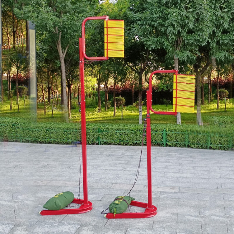 爱仕威户外摸高计数器弹跳训练器材摸高架牌纵跳杆学校学生跳高测量