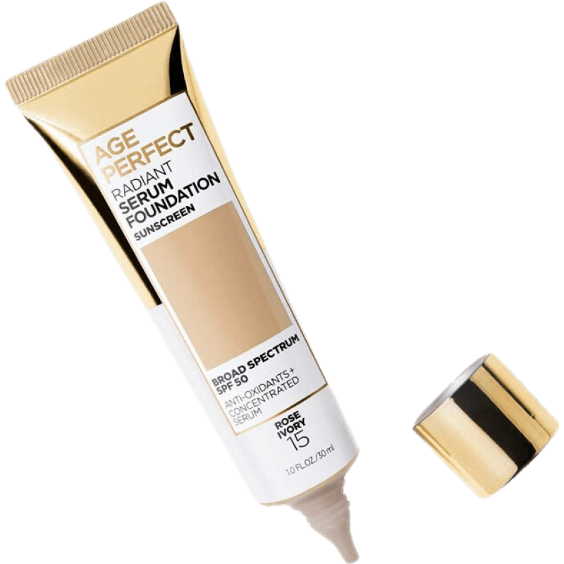 欧莱雅 (LOREAL) Age Perfect维他命B3精华养肤粉底液30ml干皮SP 10 Ivory 象牙白 15天左右发货