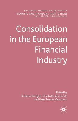 预订 consolidation in the european financial industry