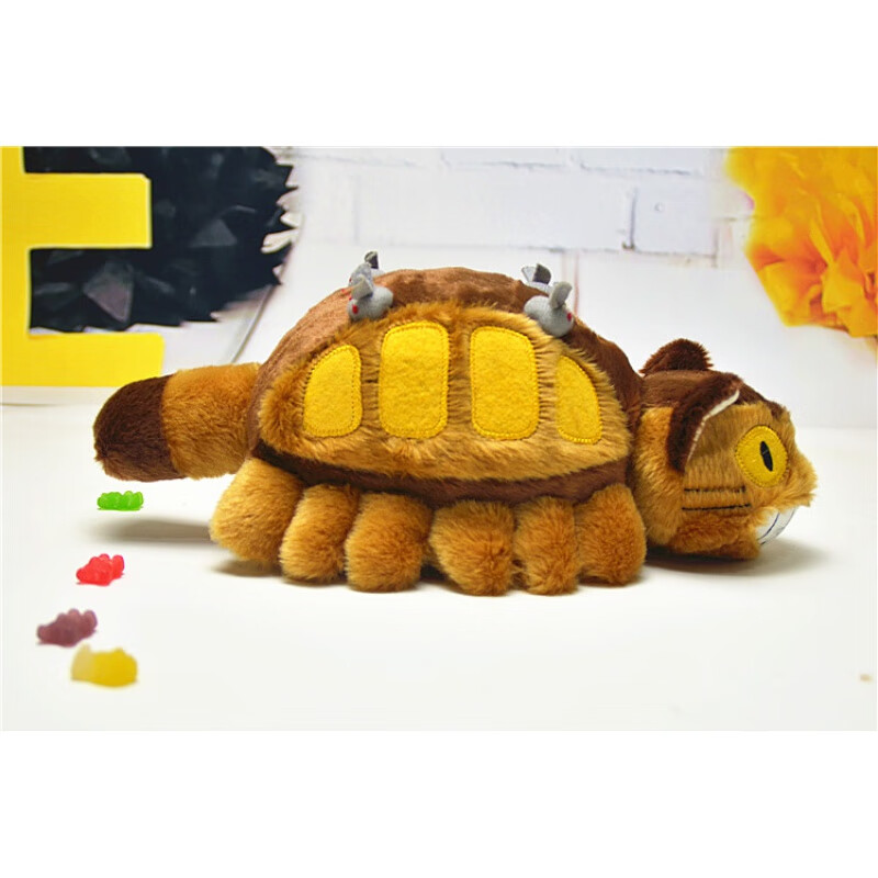 公仔布娃娃毛绒玩具可爱卡通猫巴士趴猫儿童生日礼定制款 龙猫巴士 30