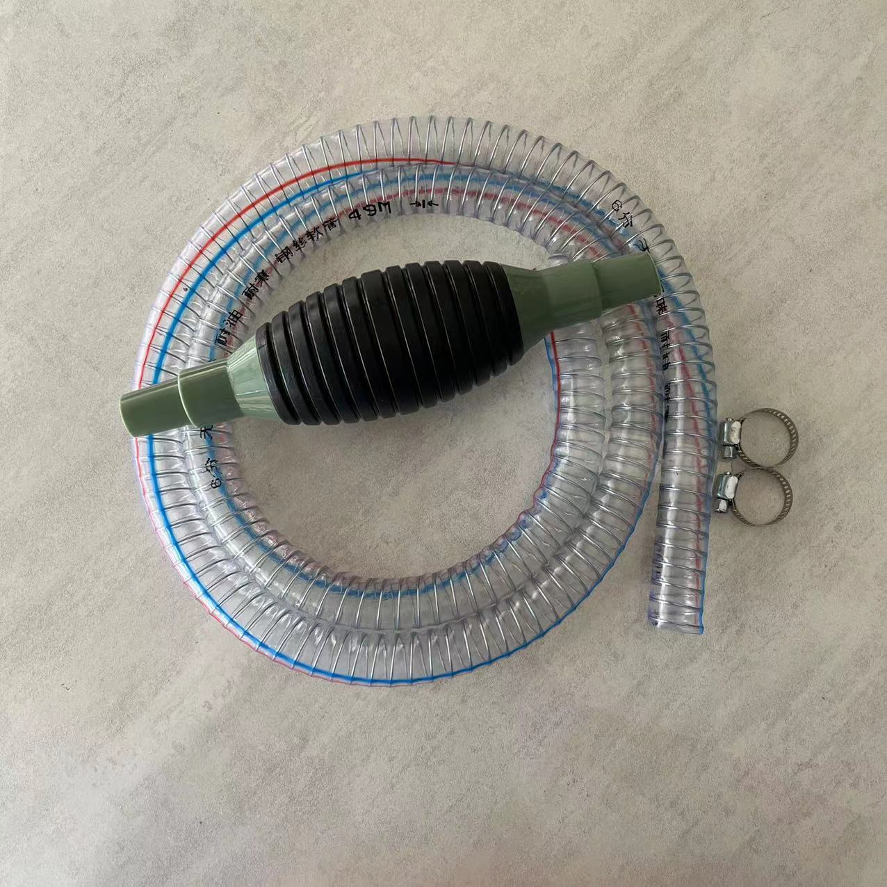 特大号六分粗管手动抽油吸油器汽油柴油加油吸水抽油管自吸抽油器em