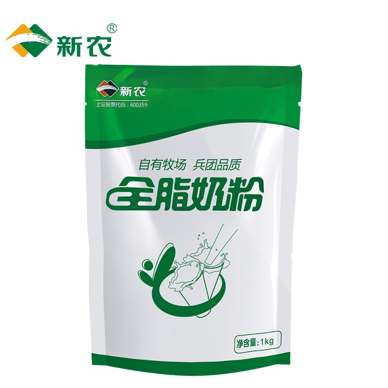 新农新疆奶粉新农全脂奶粉1KG/袋学生儿童成人奶粉0添加剂中老年奶粉 1kg全脂奶粉使用感如何?