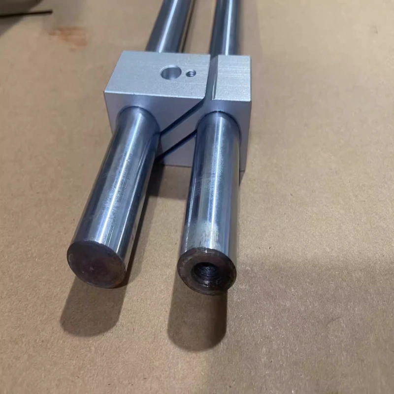 光轴双头内螺纹圆柱销攻牙导向轴销带定位光轴钉销子6 8 10 12 16