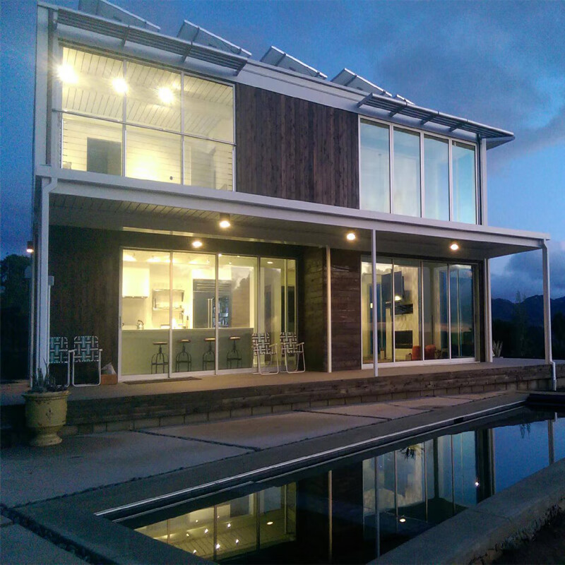 山头林村轻钢别墅 轻钢别墅 阳光房集装箱房模块房整体组装移动房屋