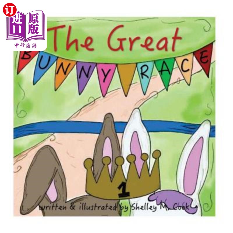 海外直订the great bunny race 伟大的兔子赛跑