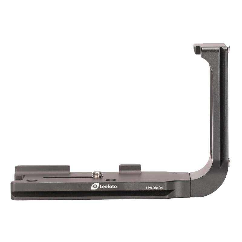 徠圖（Leofoto）豎拍板 雅佳標(biāo)準(zhǔn)云臺快裝板專用橫拍豎拍快速切換L板 尼康D810專用L型快裝板